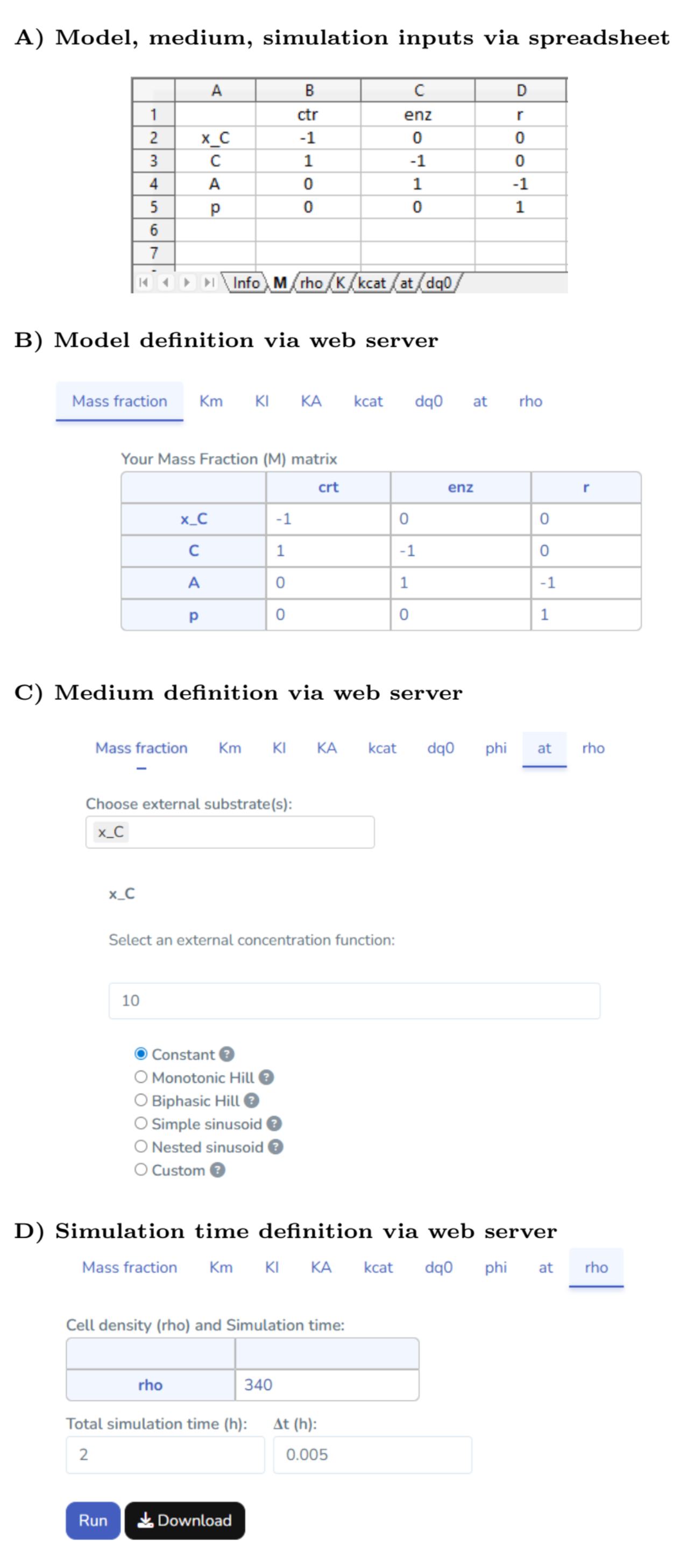 Input of the nonlinear cell model L3 into GM Solver